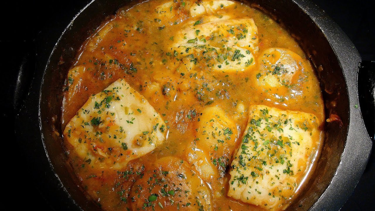 Receta de Plokkfiskur guiso de bacalao