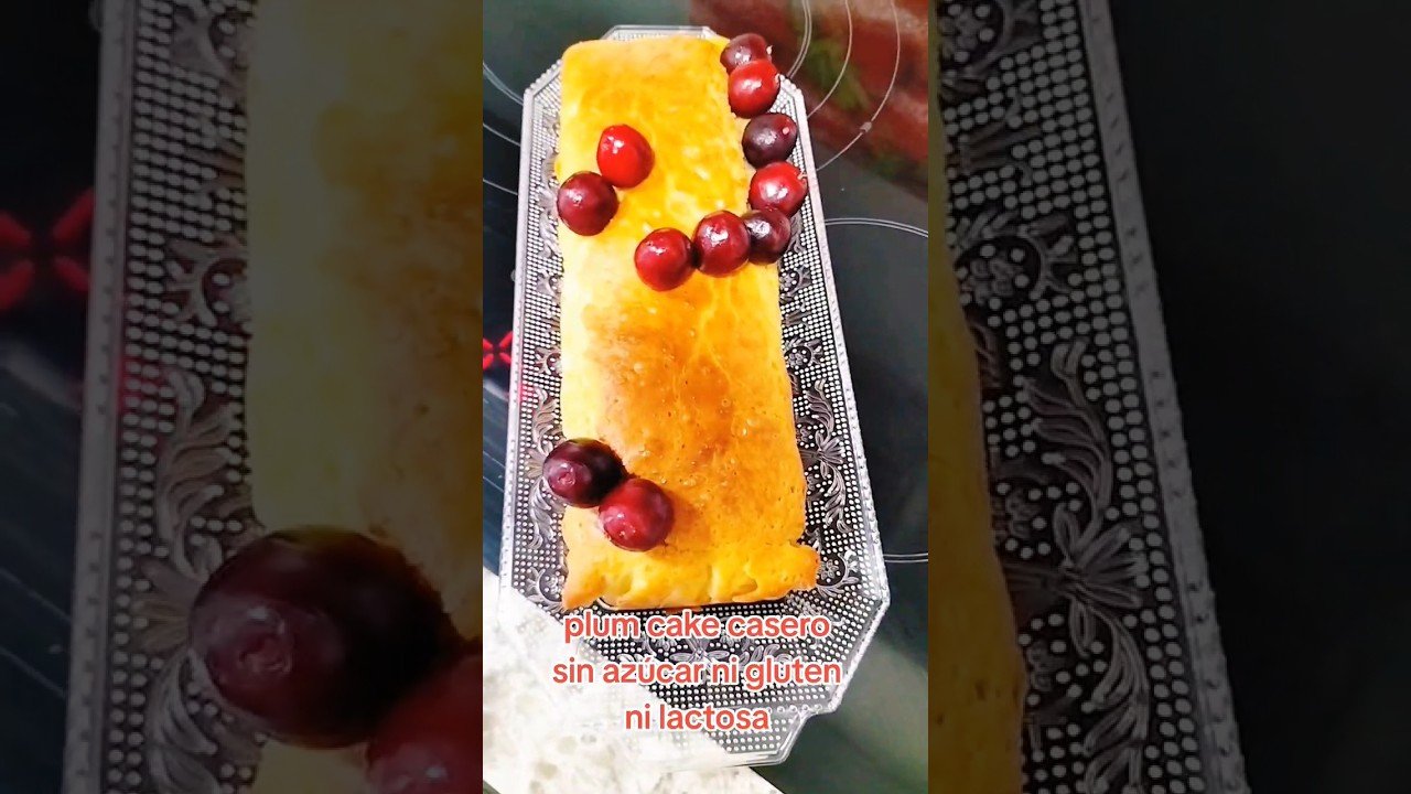 Receta de Plum cake sin gluten