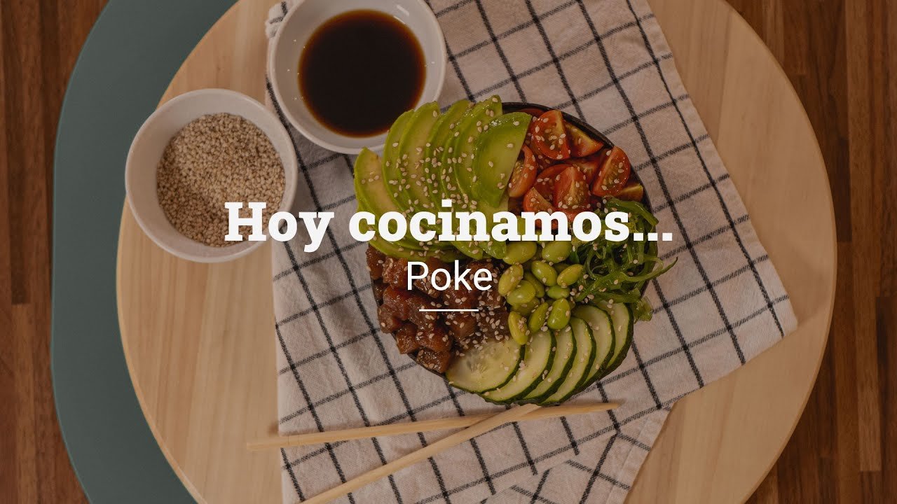 Receta de Poke de atún con aguacate