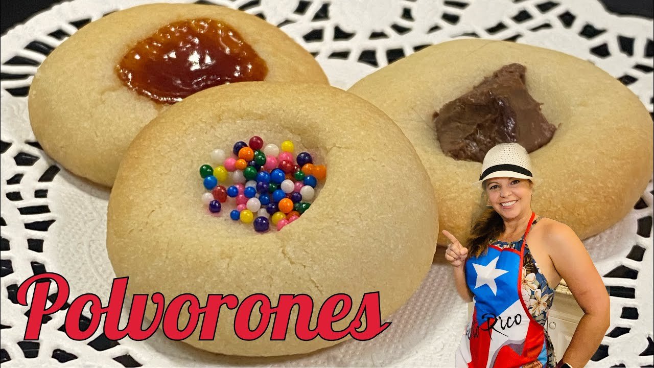Receta de Polvorones a la boricua