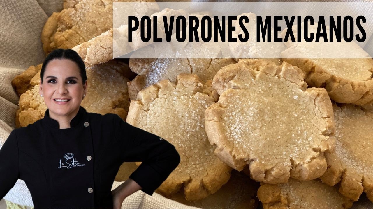 Receta de Polvorones mexicanos
