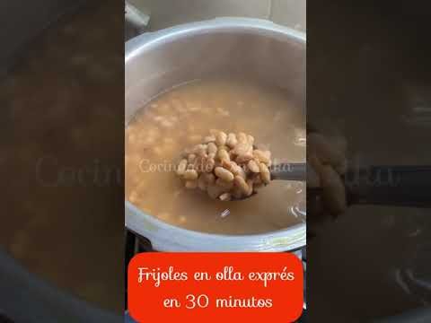 Receta de Porotos en olla a presión