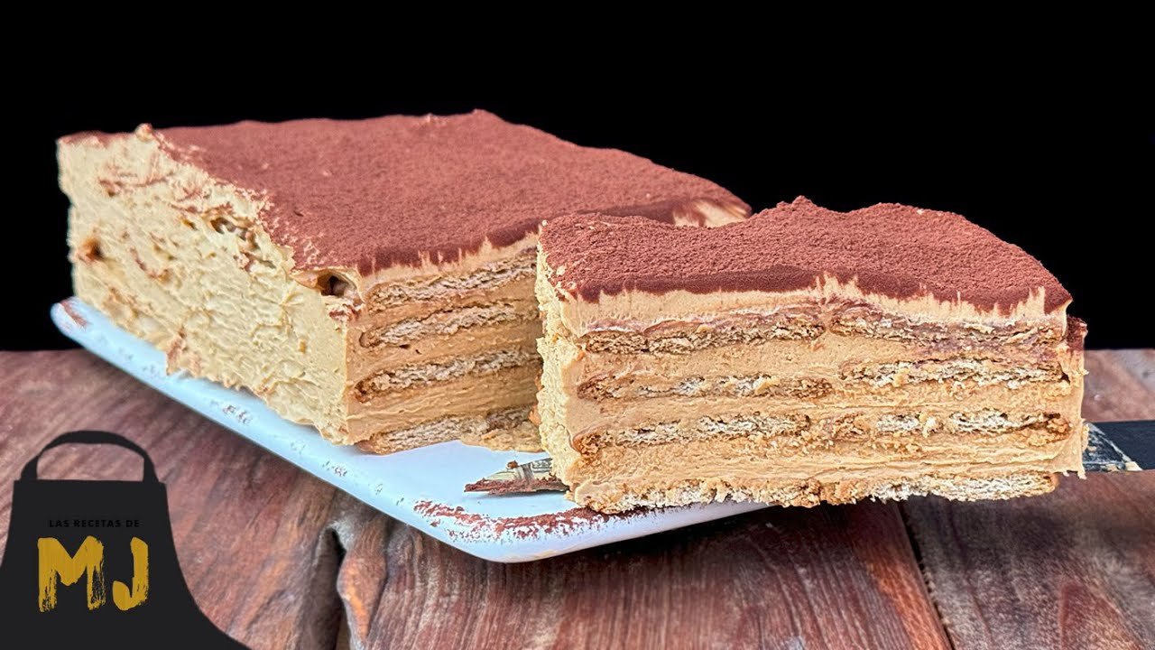 Receta de Postre con galletas y dulce de leche