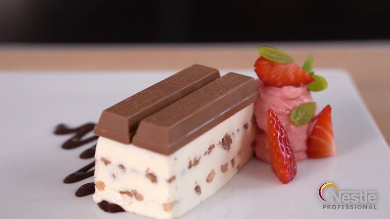 Receta de Postre de Kit Kat