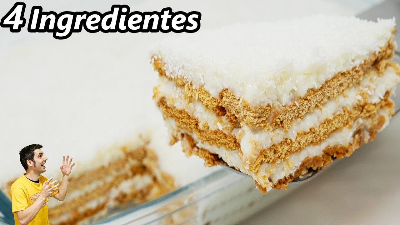Receta de Postre de coco sin horno