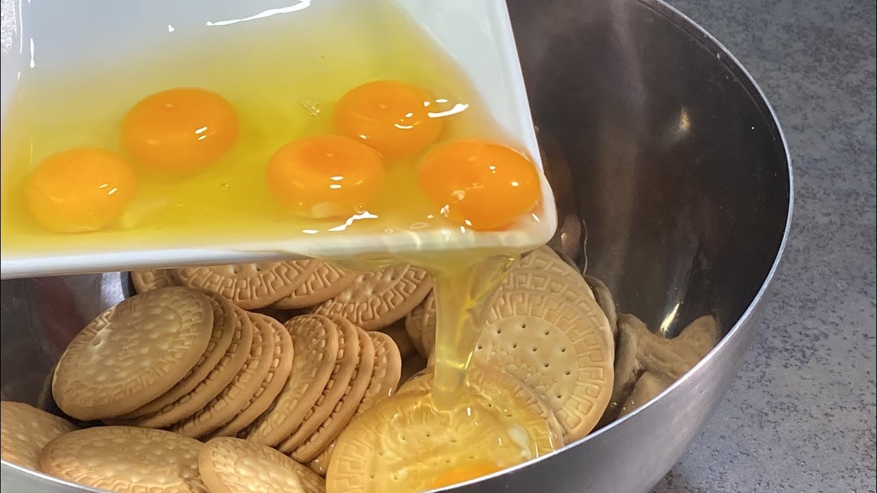 Receta de Postre de galletas