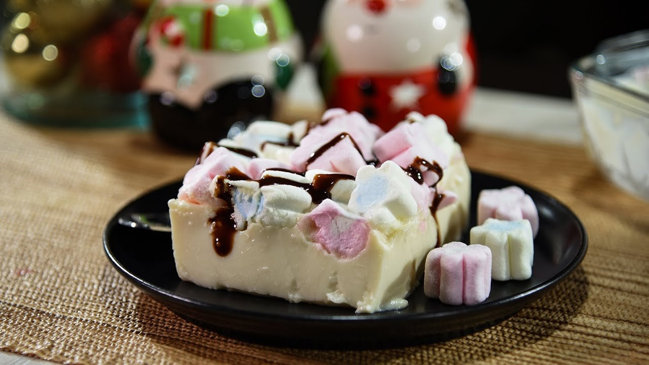 Receta de Postre de masmelos