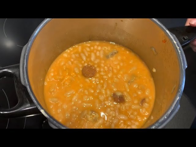 Receta de Potaje de judías blancas en olla rápida