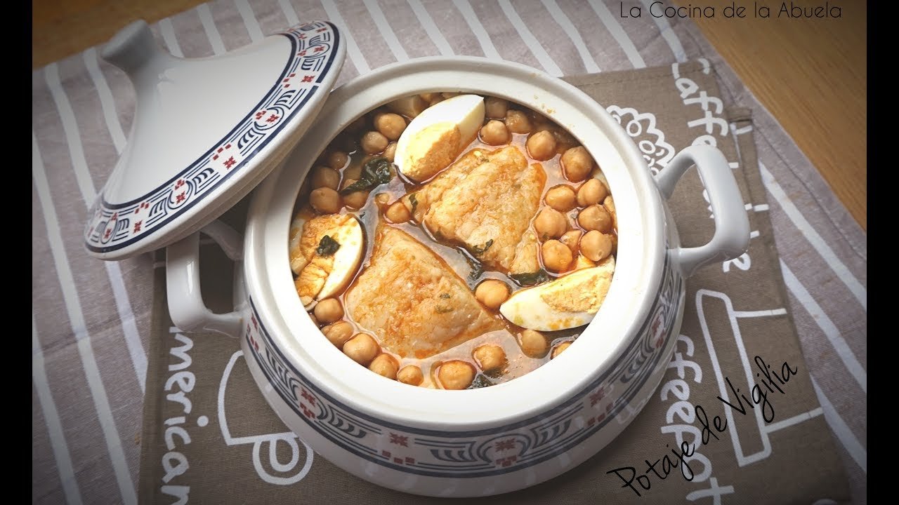 Receta de Potaje de vigilia de la abuela