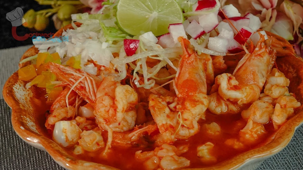 Receta de Pozole de camarón