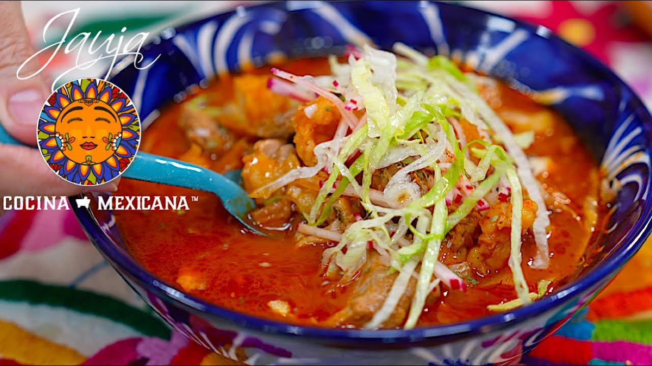 Receta de Pozole rojo