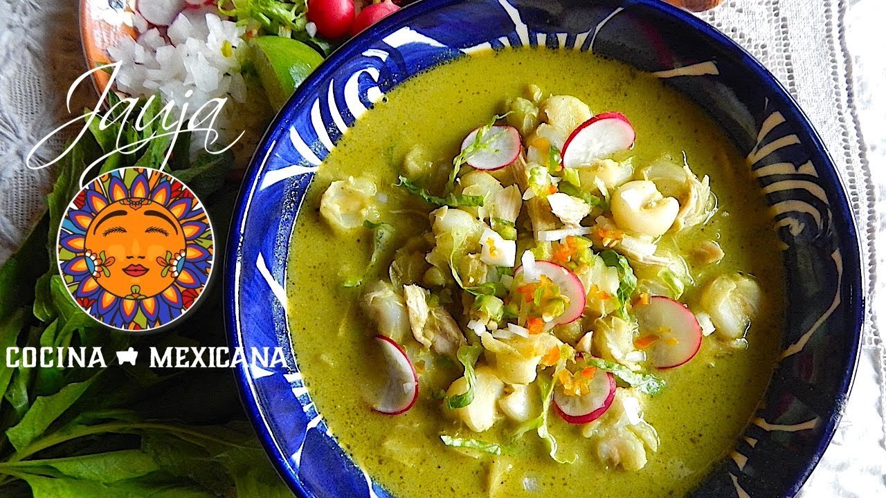 Receta de Pozole verde de pollo