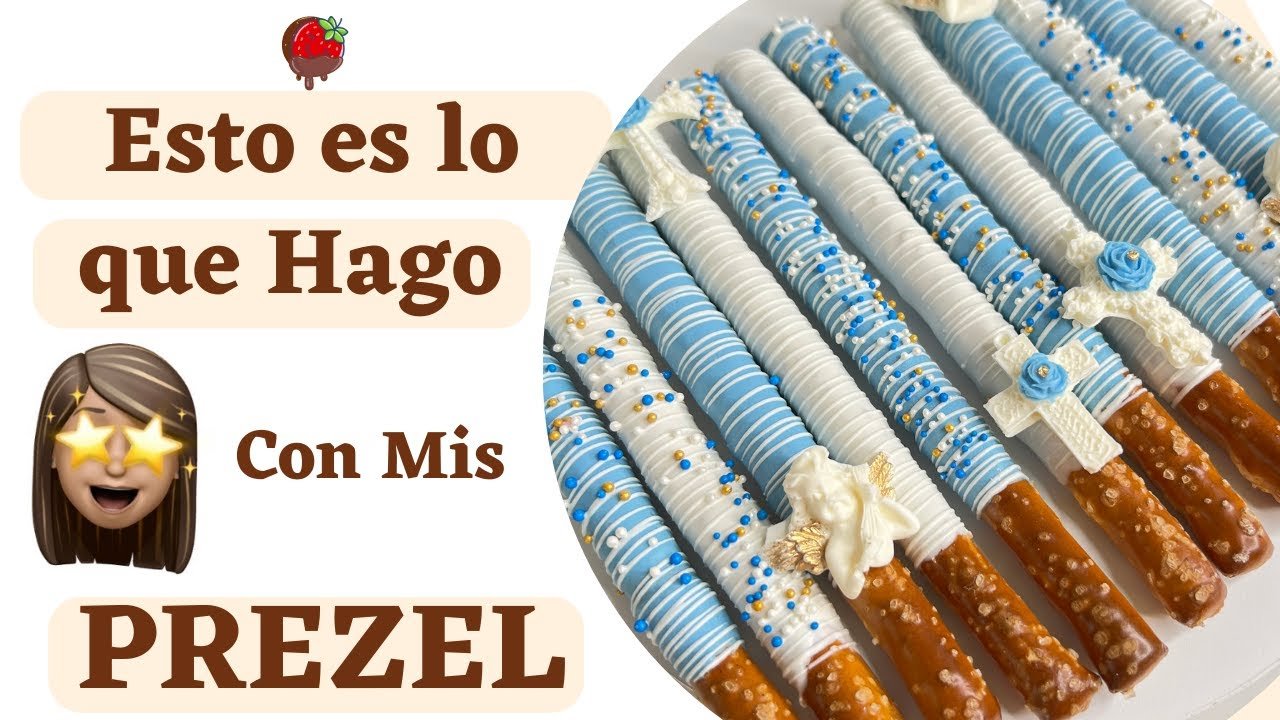 Receta de Pretzel con chocolate