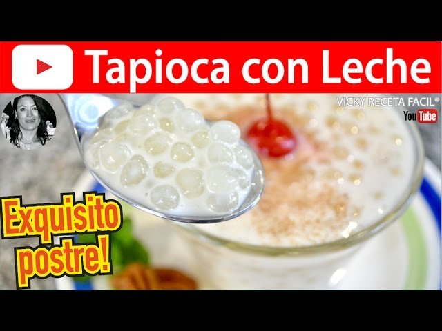 Receta de Pudin de tapioca