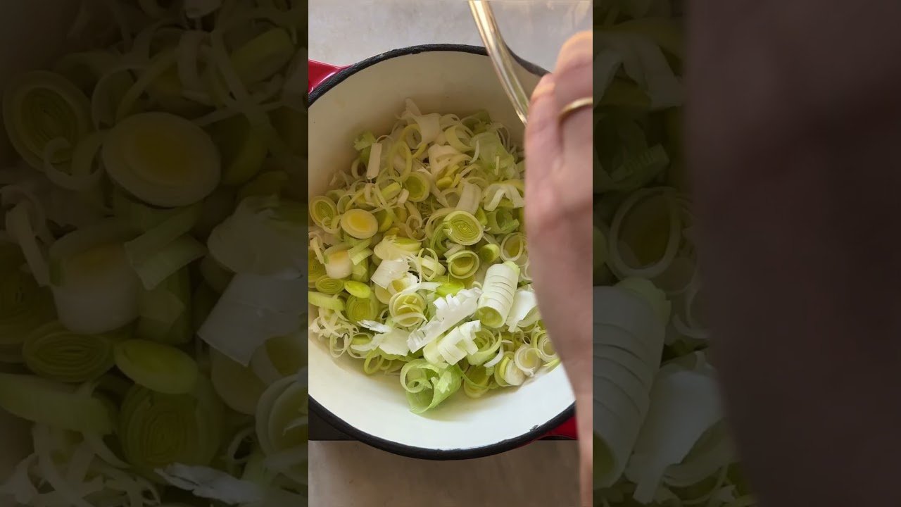 Receta de Puerros mimosa