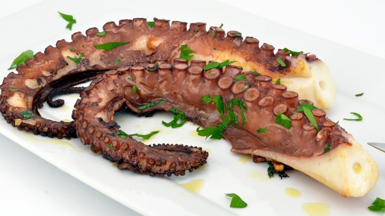 Receta de Pulpo a la plancha