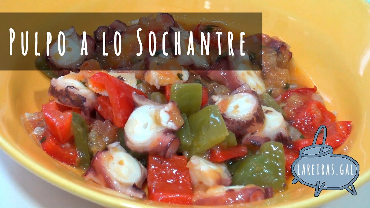 Receta de Pulpo a la sochantre