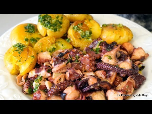 Receta de Pulpo al ajillo