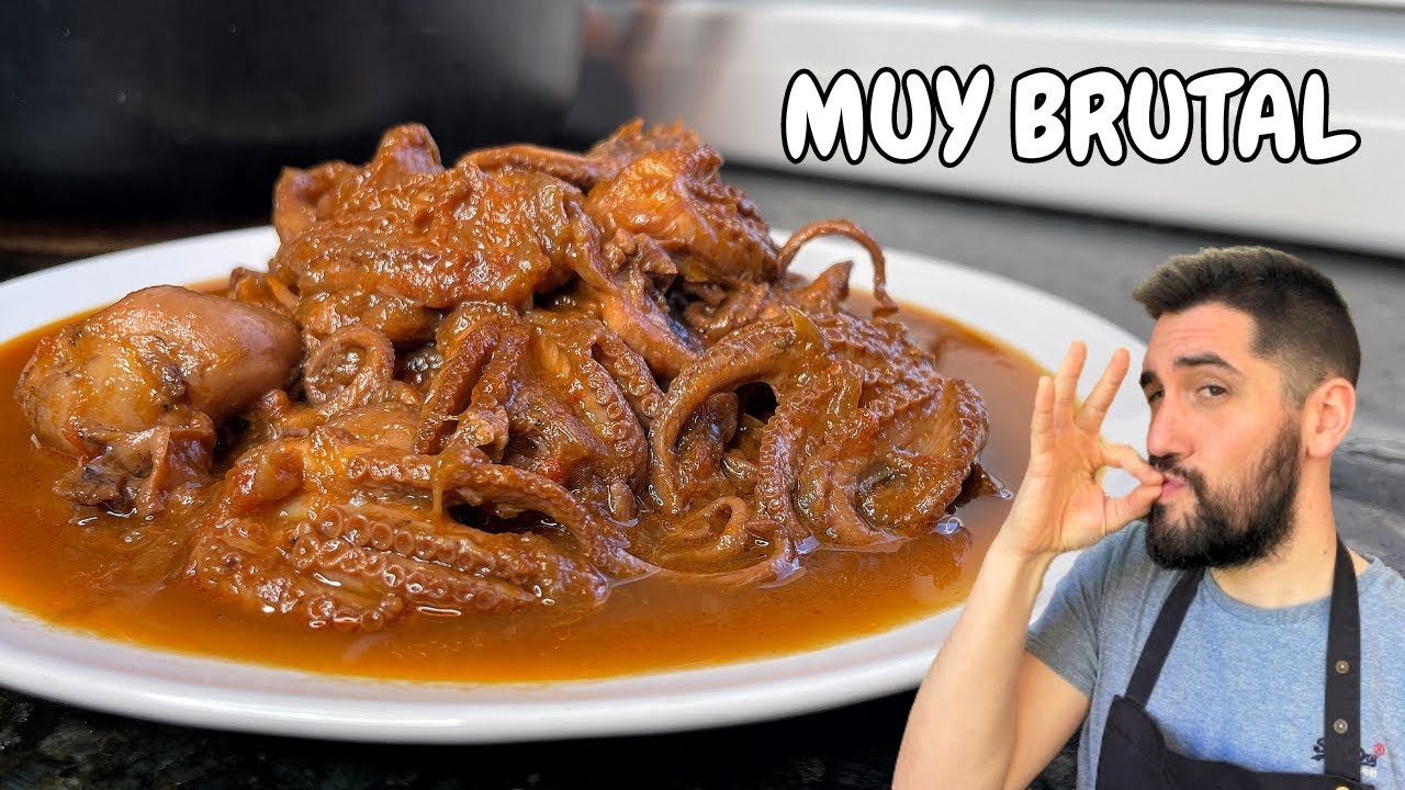 Receta de Pulpos encebollados