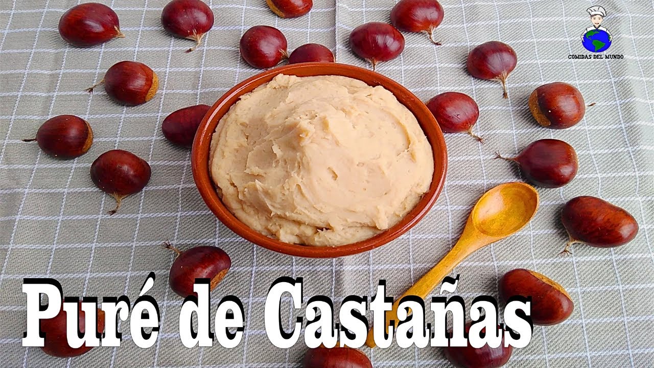 Receta de Puré de castañas