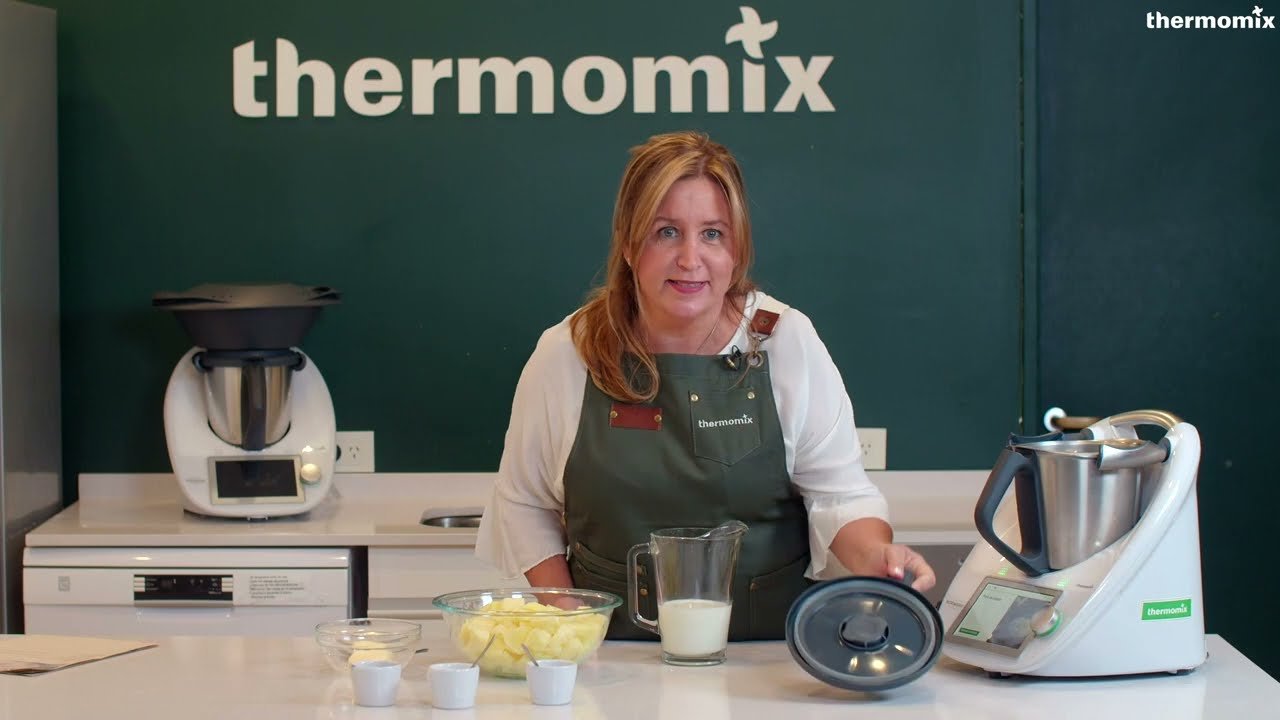 Receta de Puré de patatas de guarnición con Thermomix