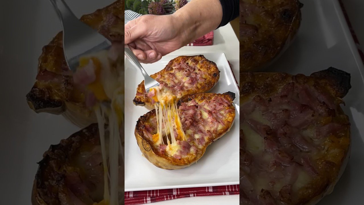 Receta de Puré rustico de calabaza al horno