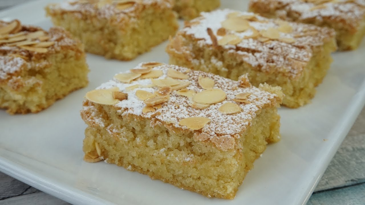Receta de Queque de almendras fácil