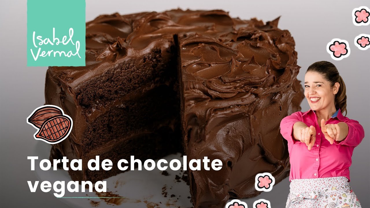 Receta de Queque de chocolate vegano