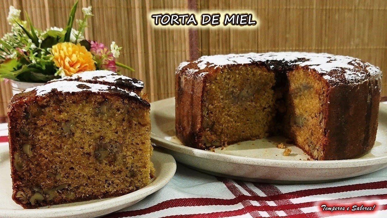 Receta de Queque de miel