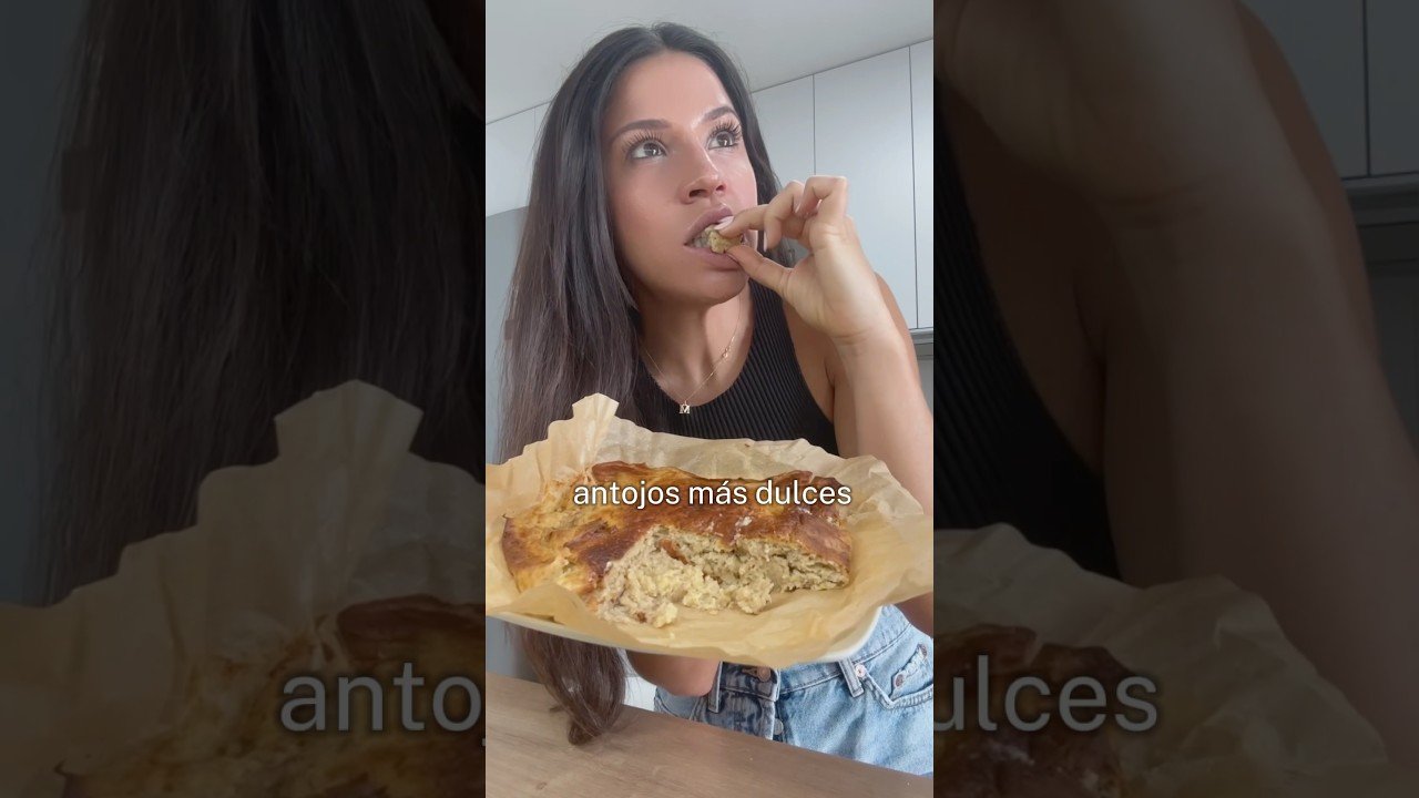 Receta de Queque de plátano canario sin azúcar ni edulcorante