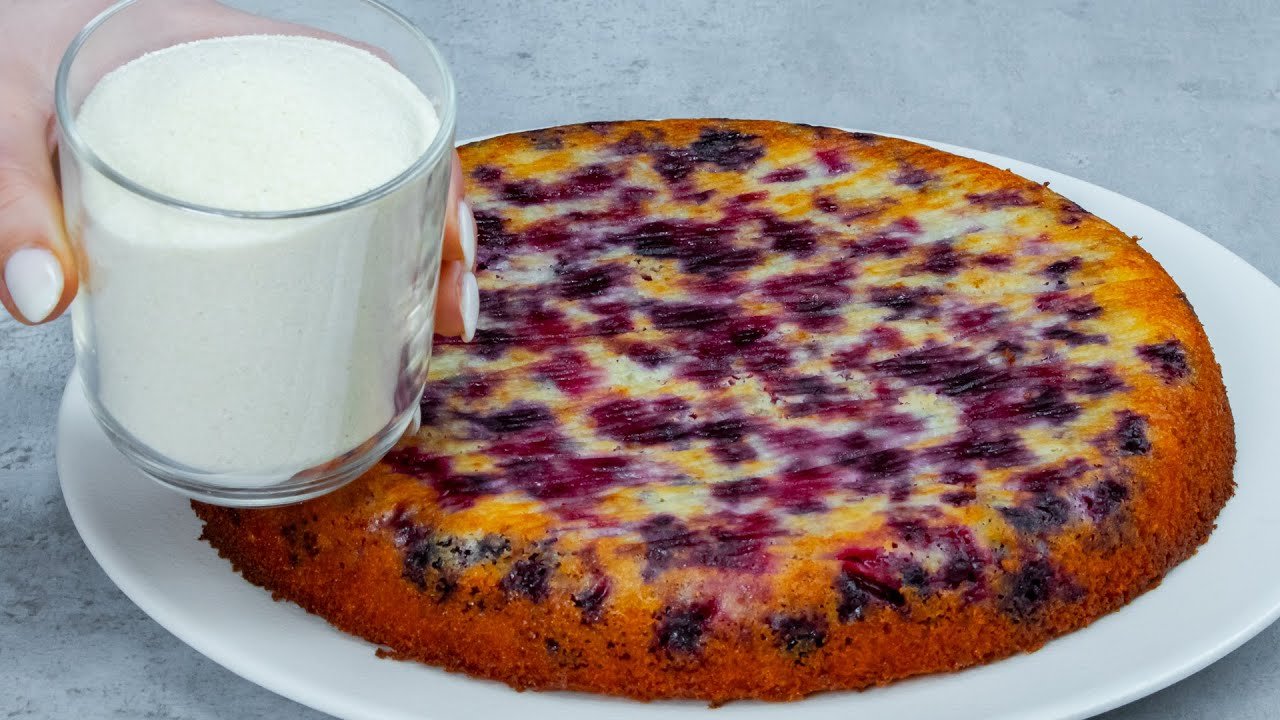 Receta de Queque de sémola