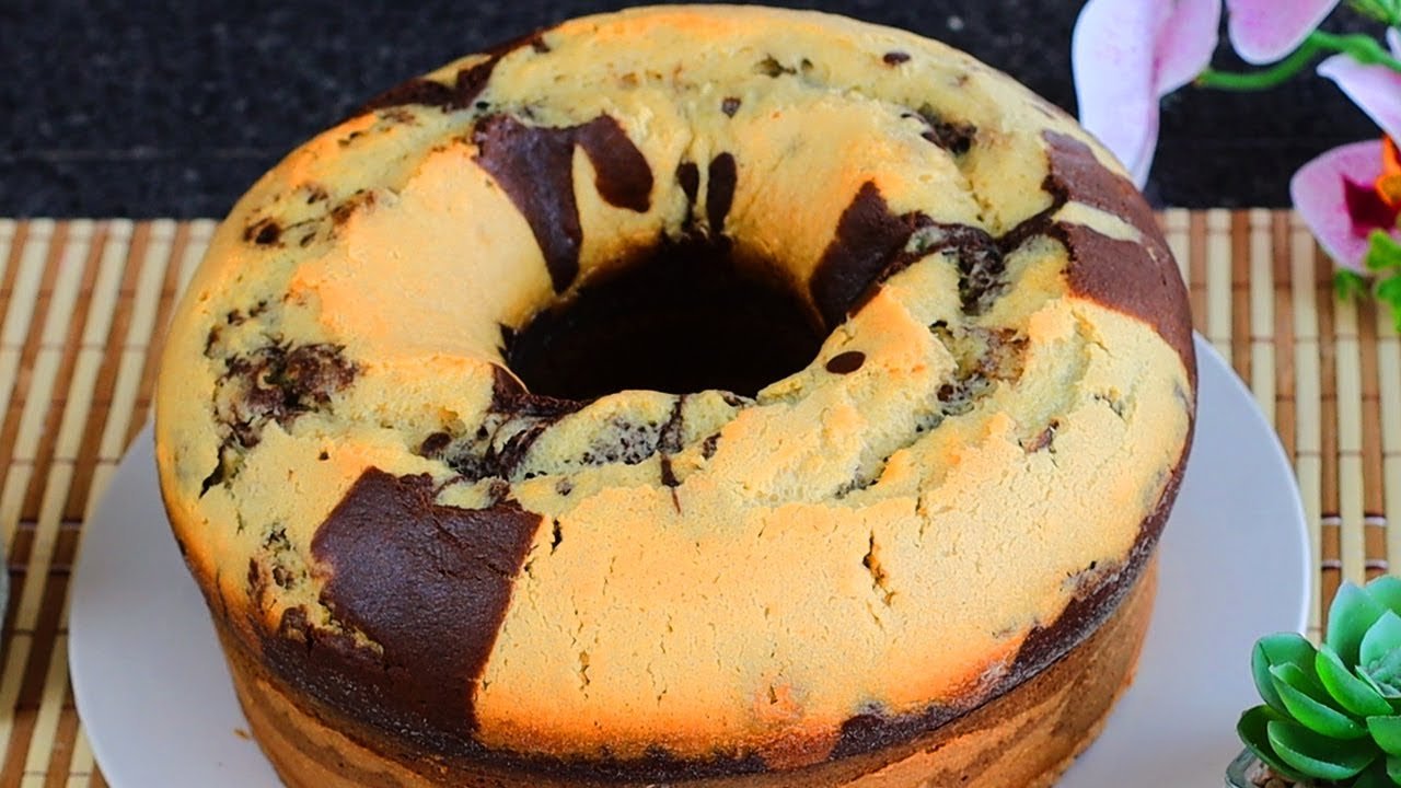 Receta de Queque marmoleado