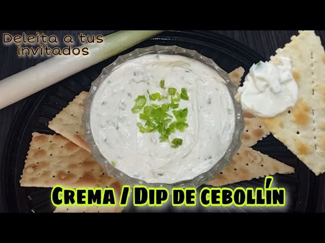 Receta de Queso Crema con Cebollín