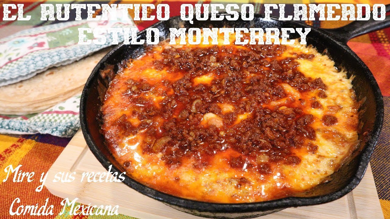 Receta de Queso flameado