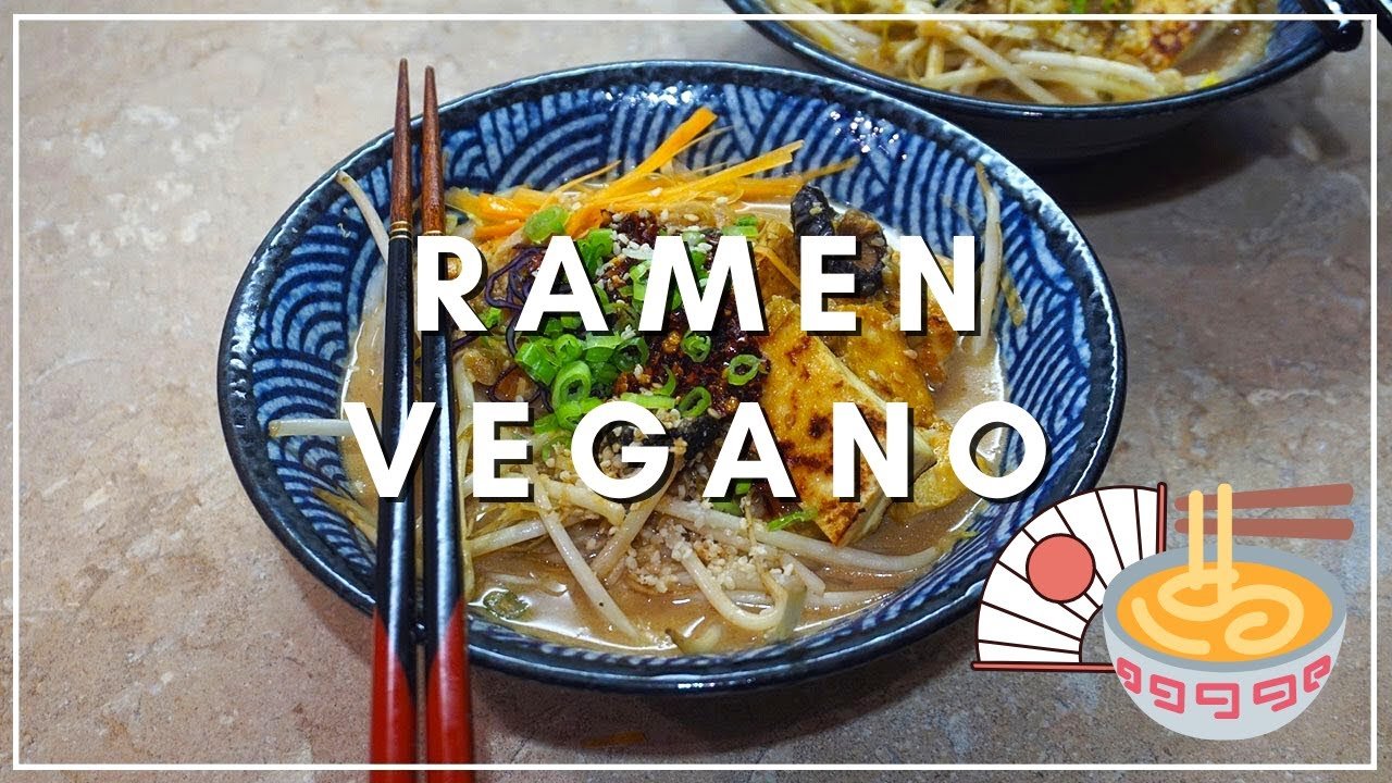Receta de Ramen vegano