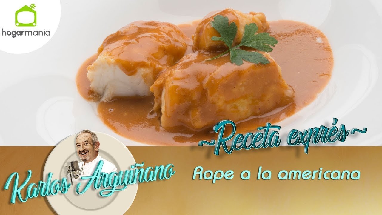Receta de Rape a la americana