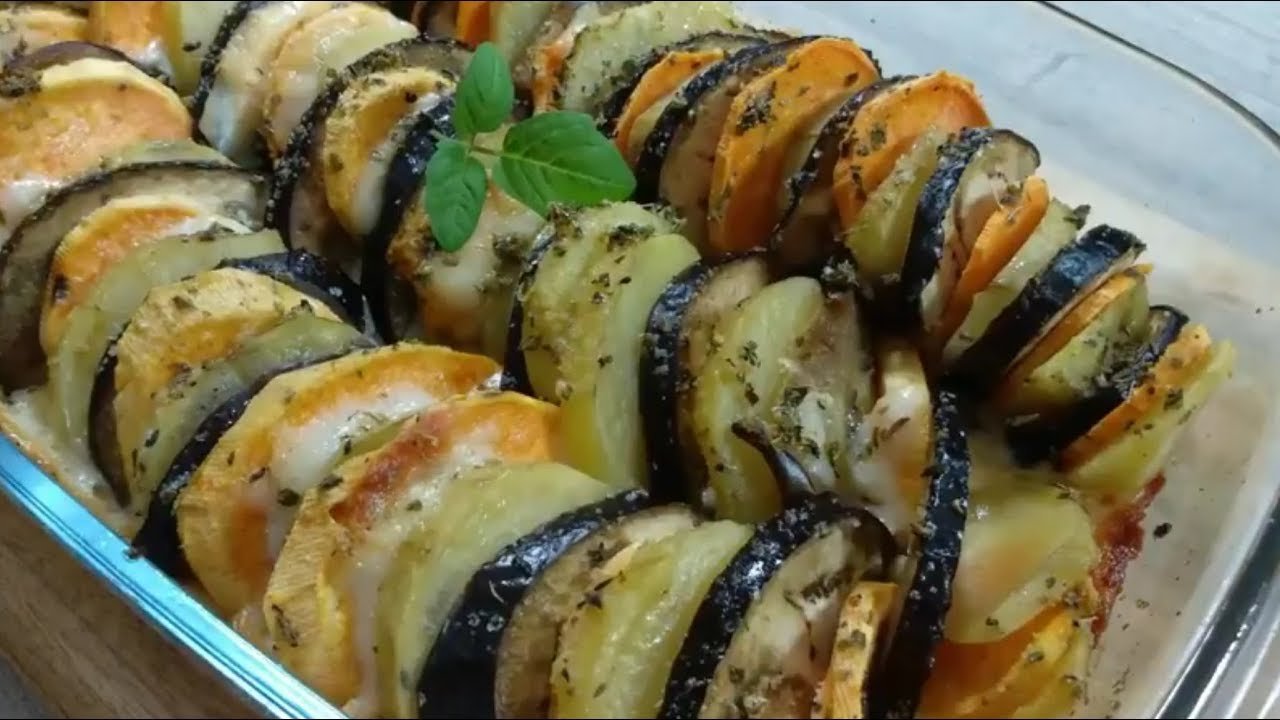 Receta de Ratatouille con queso