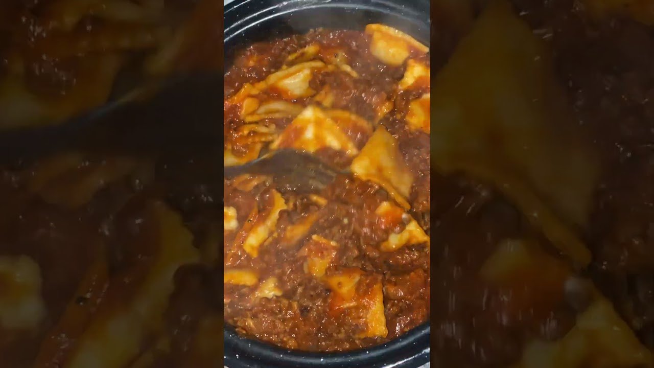 Receta de Ravioles con tuco de carne