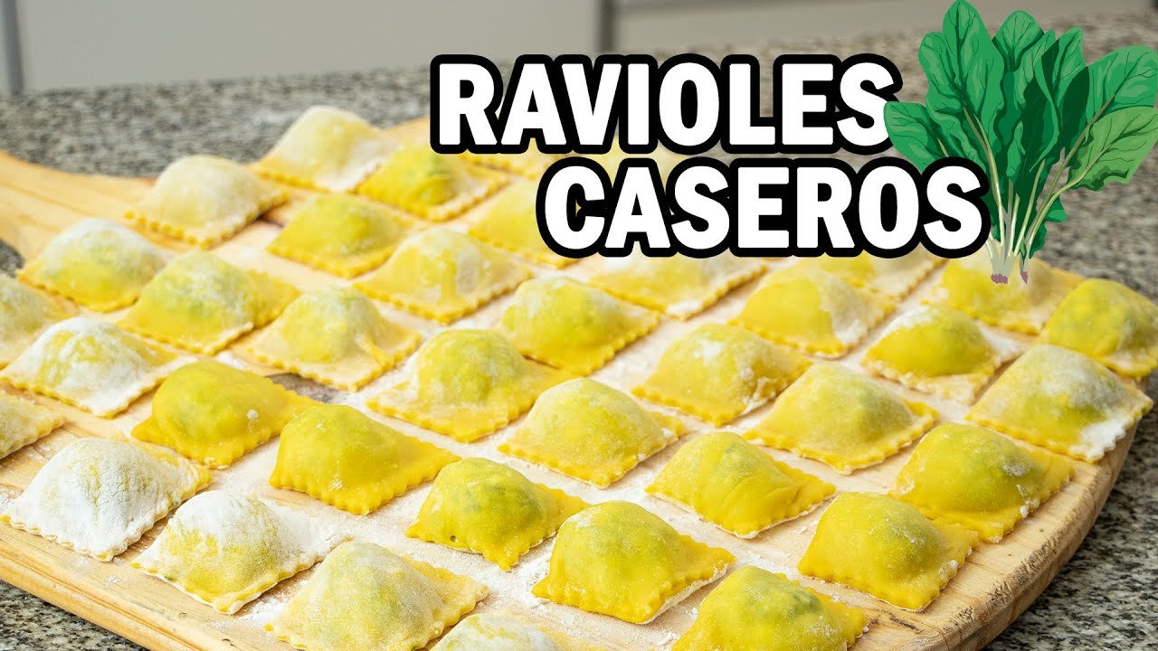 Receta de Ravioles de verdura