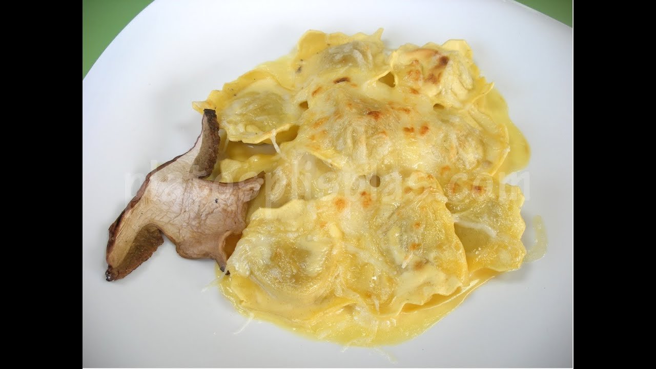 Receta de Raviolis de setas