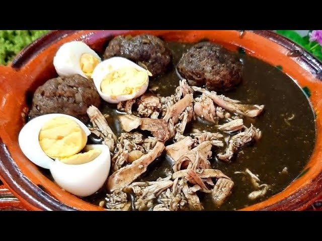 Receta de Relleno negro yucateco