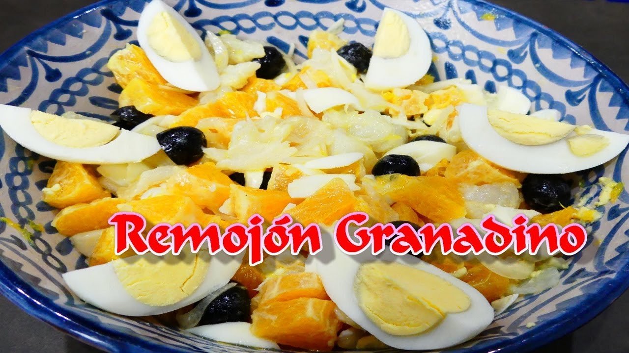 Receta de Remojón granadino