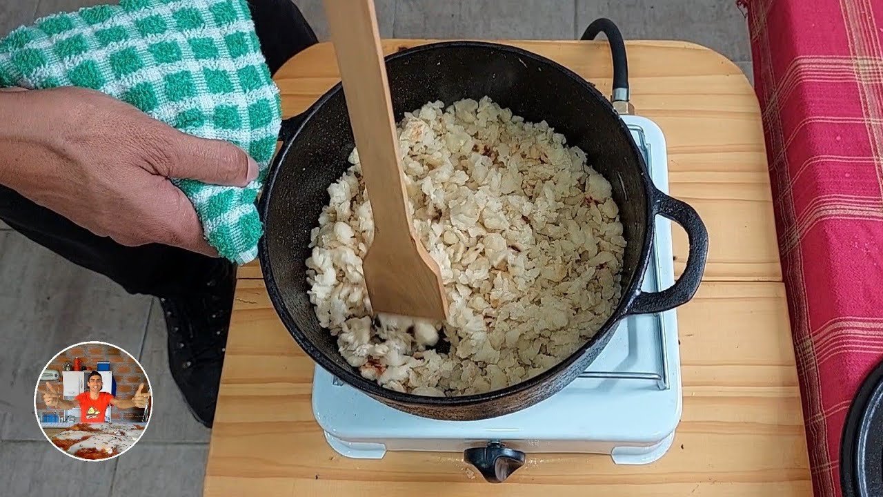 Receta de Reviro con huevo