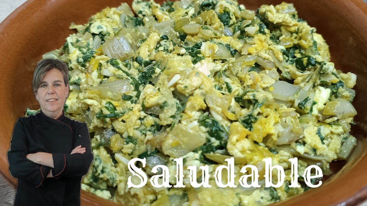 Receta de Revuelto de acelgas