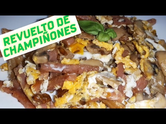 Receta de Revuelto de jamón york