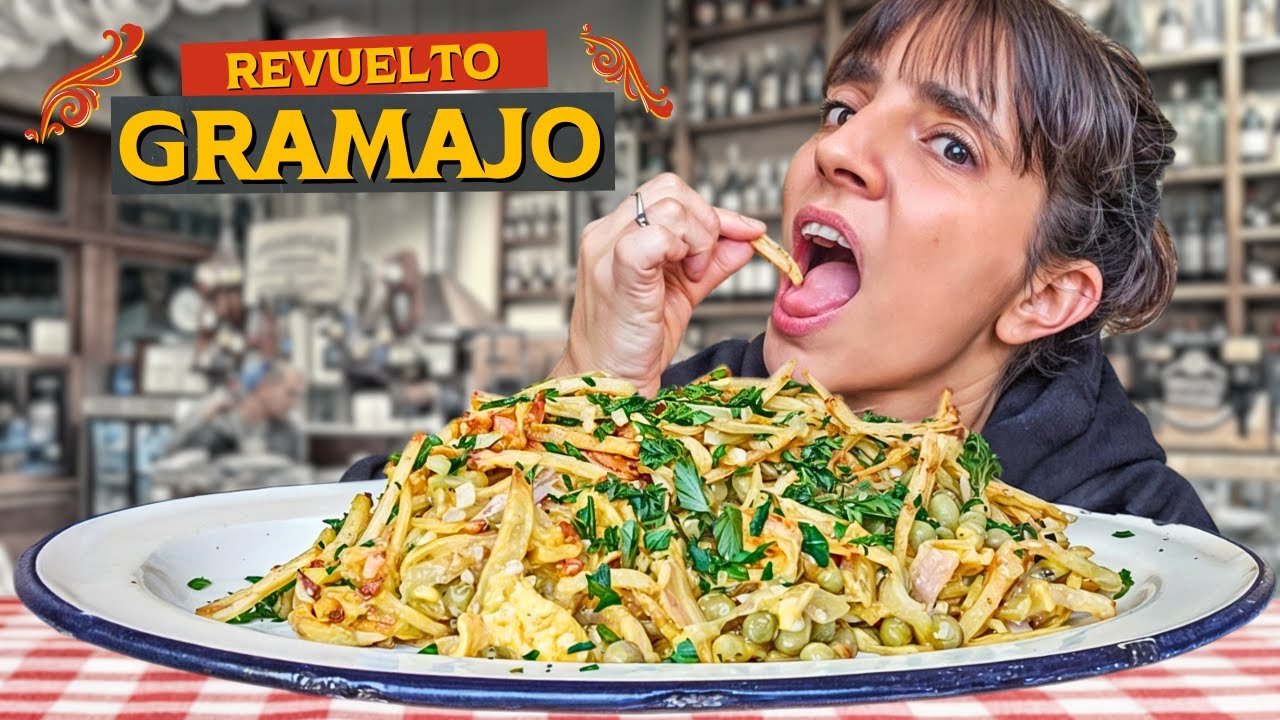 Receta de Revuelto gramajo