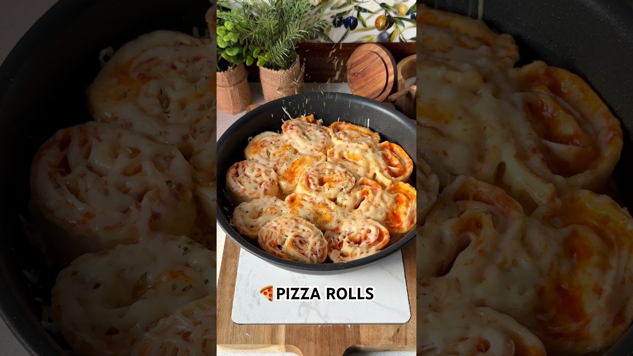 Receta de Rollitos de pizza de hojaldre