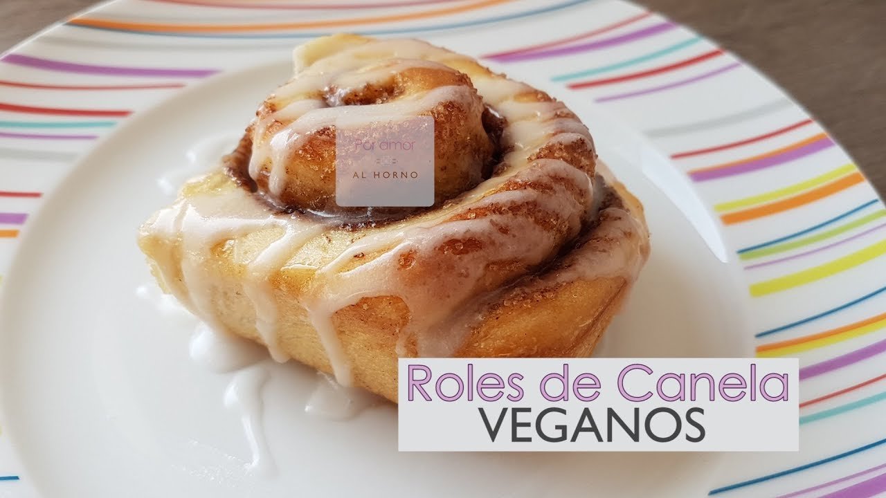 Receta de Rollos de canela sin huevo