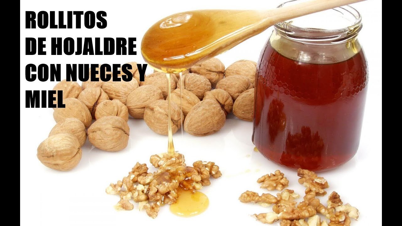 Receta de Rollos de hojaldre con nueces y miel