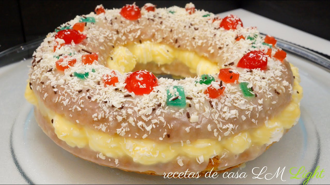 Receta de Roscón de Reyes sin azúcar